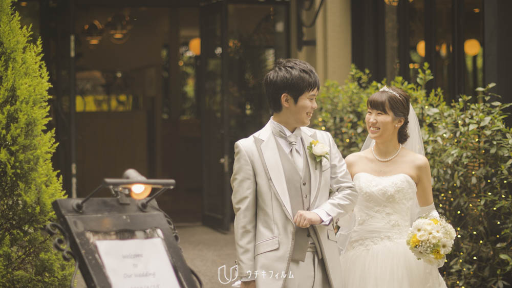 No 057 18 04 日比谷パレスでの結婚式 ウチキフィルム ウェディングムービー 結婚式エンドロール撮影