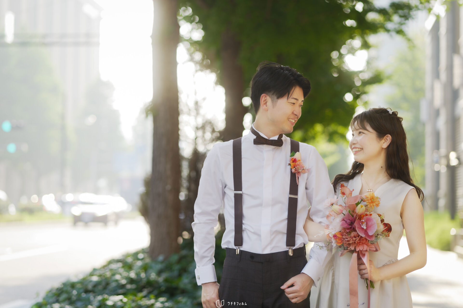 丸の内でのロケーション撮影
