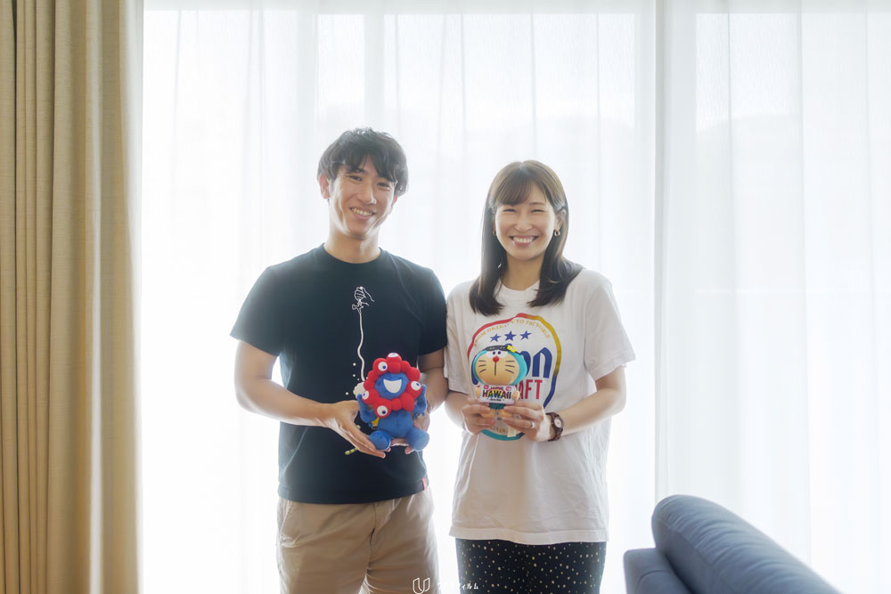 月島のご自宅でのカップルフォト