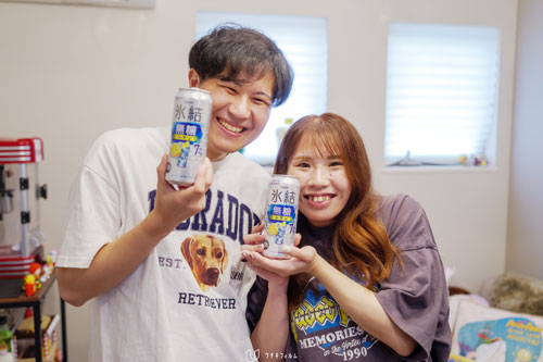 自宅での私服撮影